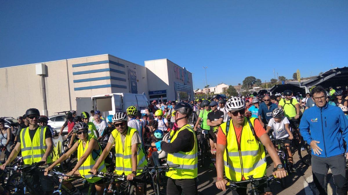 Así se celebró el Día de la Bicicleta en Badajoz