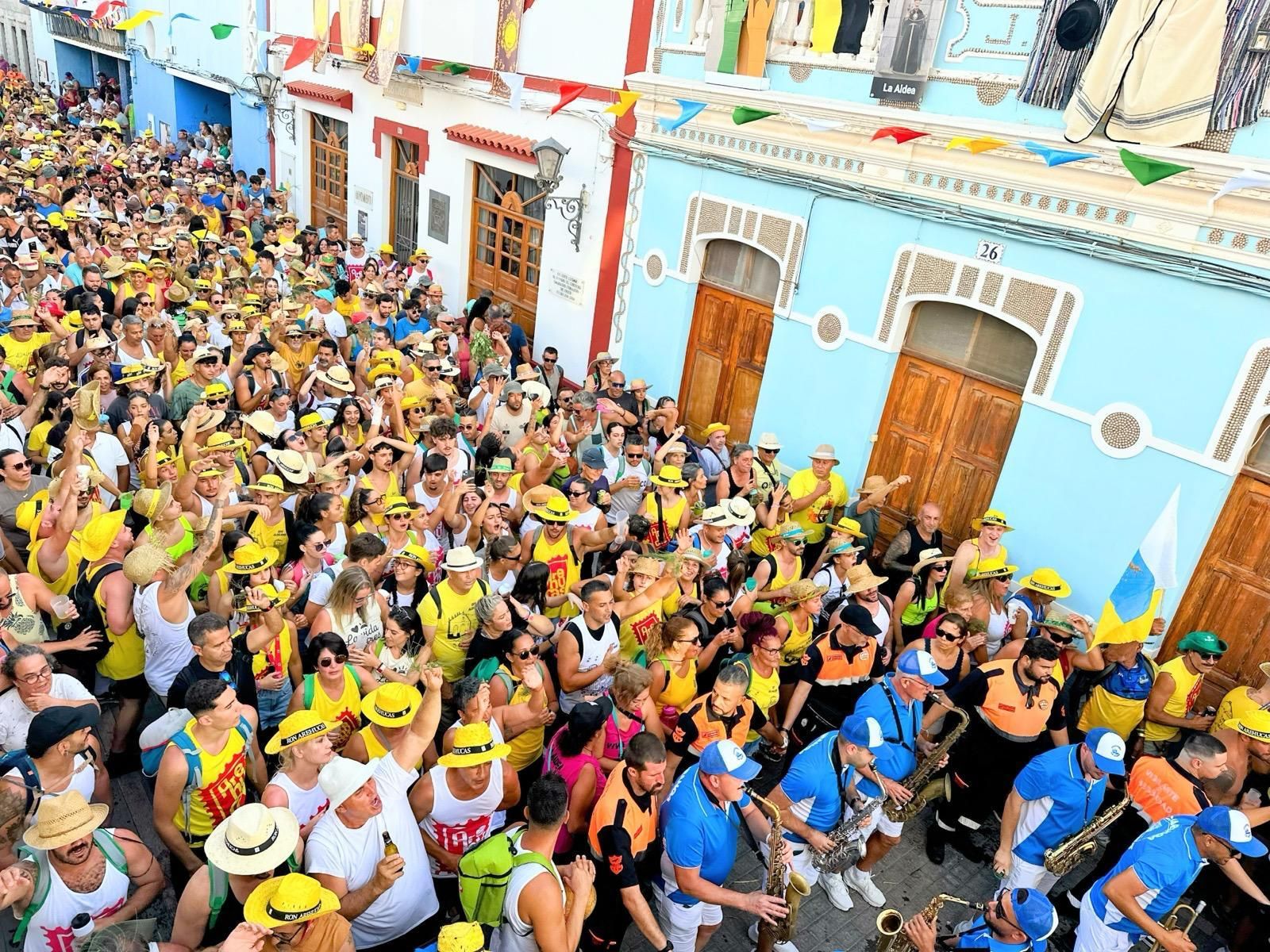 Bajada de la rama de La Aldea