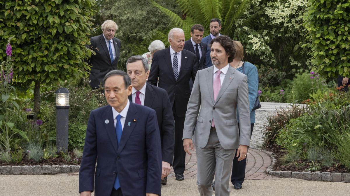 Cumbre del G7 en Reino Unido.