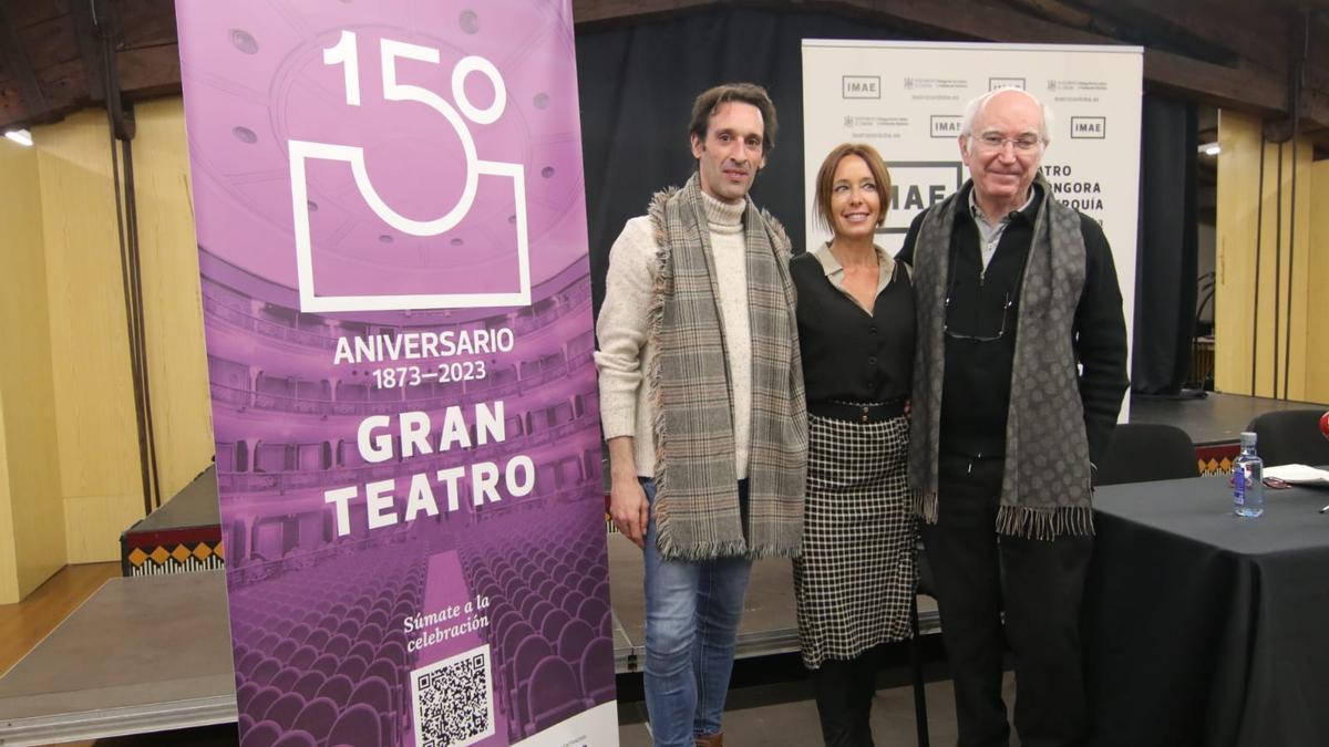 Rubén Olmo, Marián Aguilar y Paco López han presentado 'El Loco'.