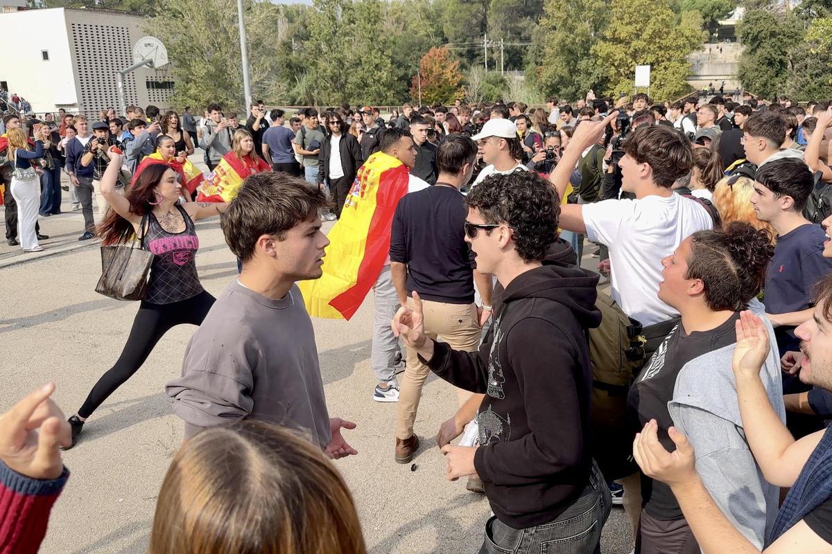 Tensión en la UAB ante la visita de Vito Quiles a Bellaterra