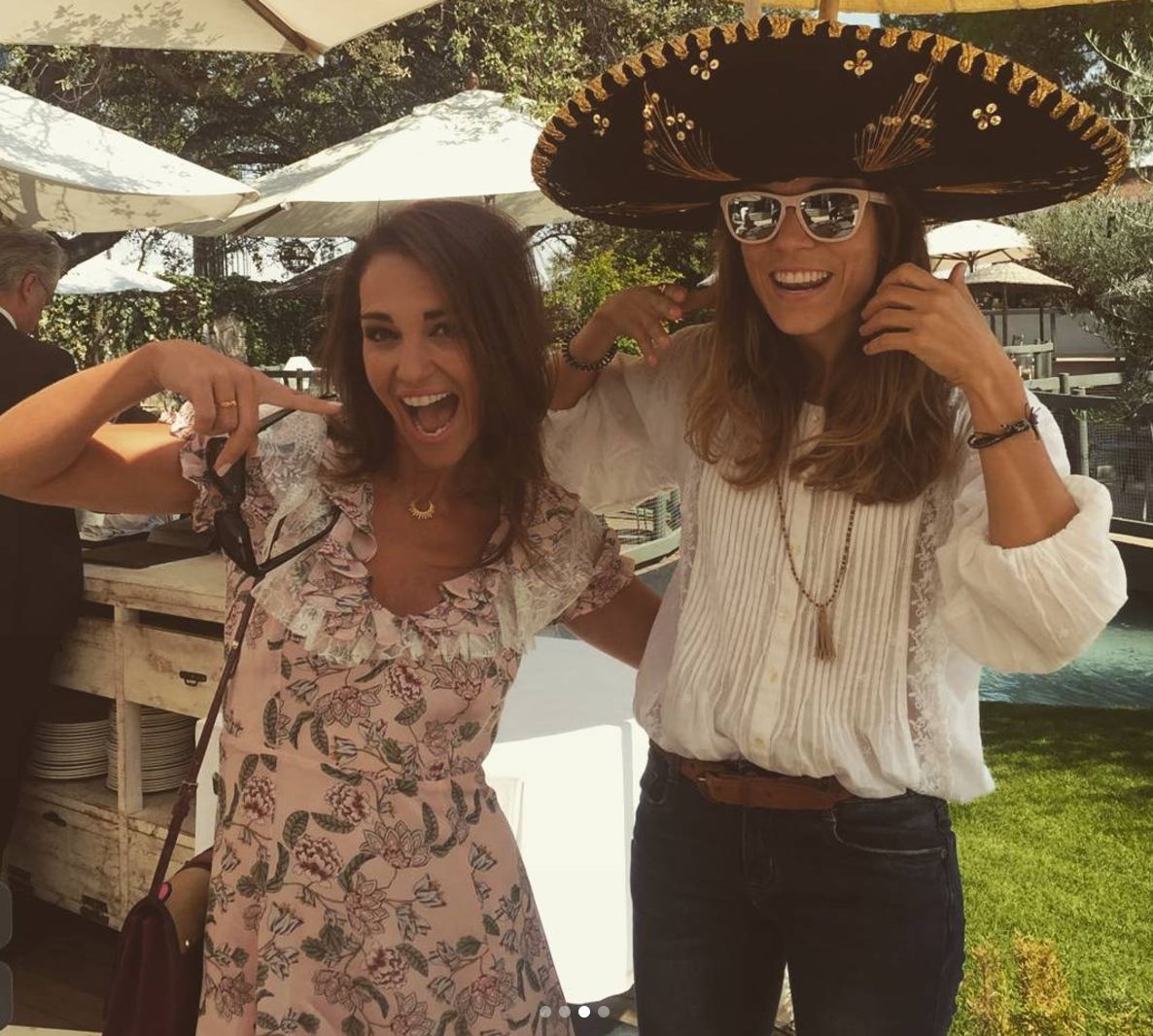 Paula Echevarría y Marta Rodríguez en Madrid