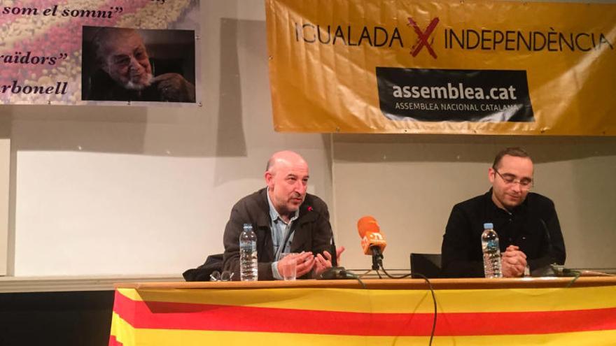 El diputat i economista Germà Bel en la xerrada d&#039;Igualada