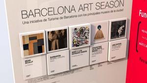 El estand de Turisme de Barcelona en ARCO, en Madrid.