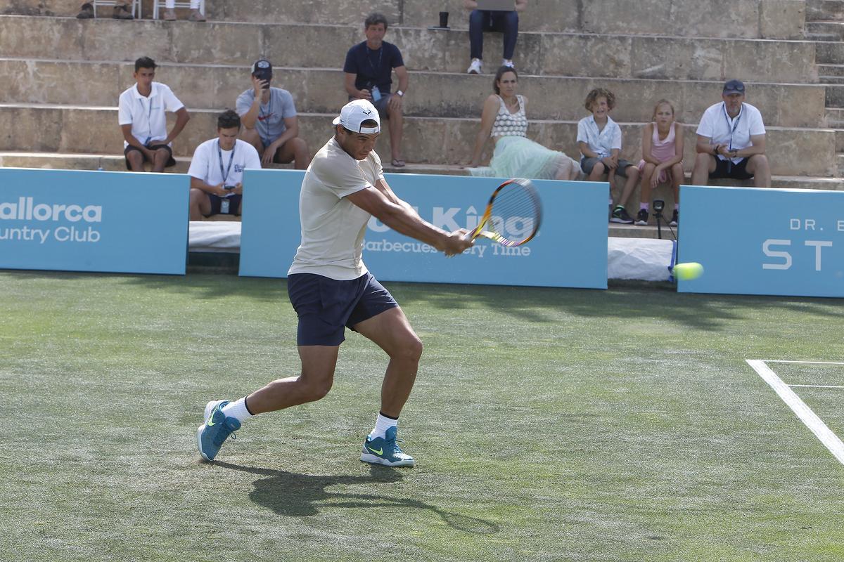 Rafa Nadal viajará el lunes a Wimbledon; así se ha estado preparando