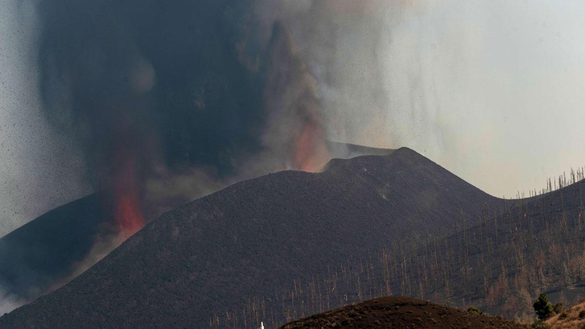 Erupción del volcán Cumbre Vieja, en La Palma