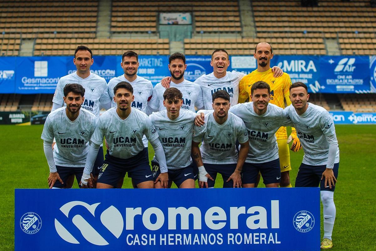 Once del UCAM Murcia en Chapín