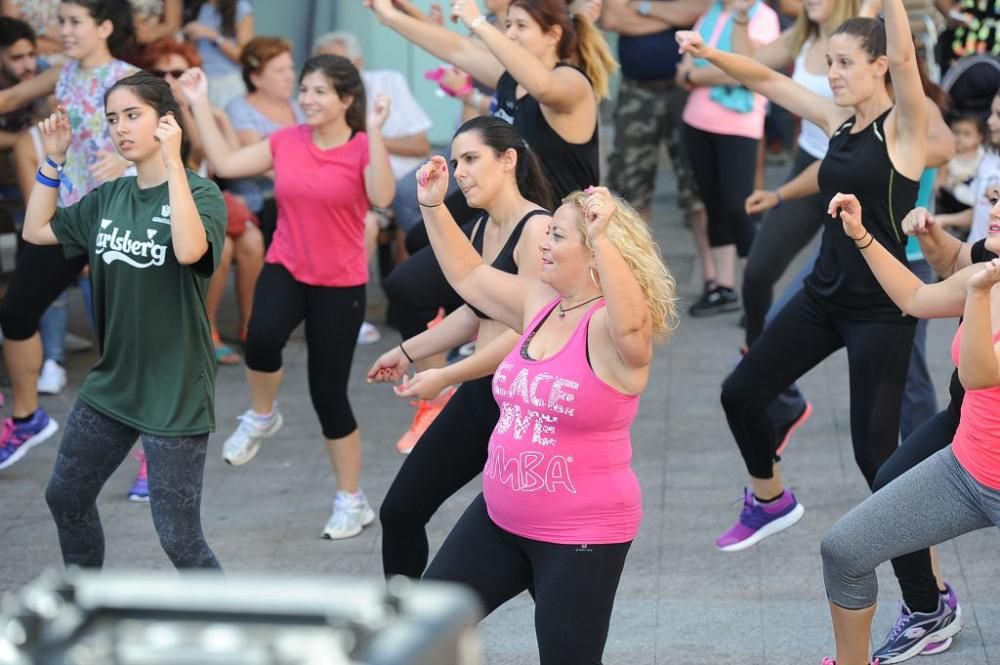 La Alberca se pone en forma a ritmo de zumba