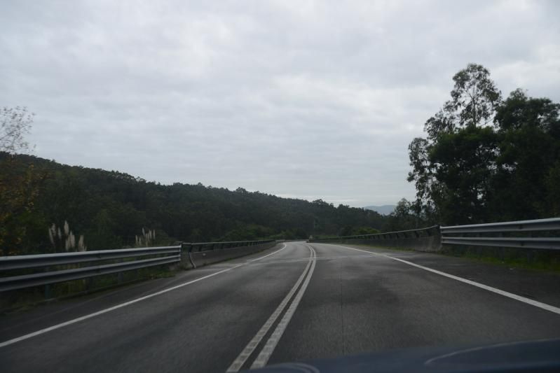 El viaducto de A Portela, tras su reapertura ayer por la tarde. |  G.N.