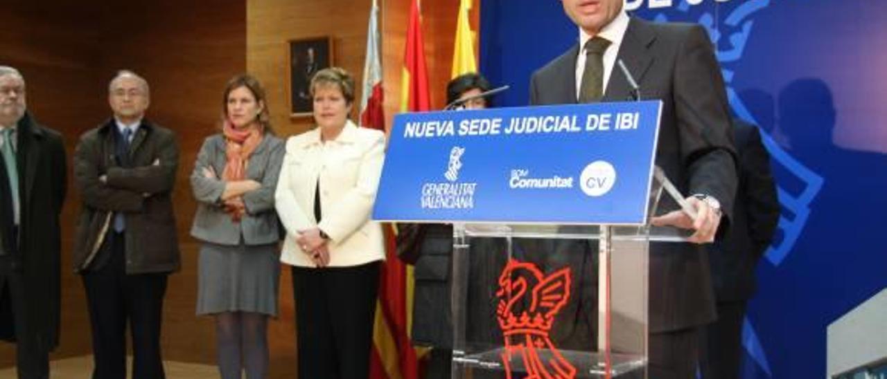 El Consell deja sin resolver el pago de los palacios de justicia de Ibi y Alcoy