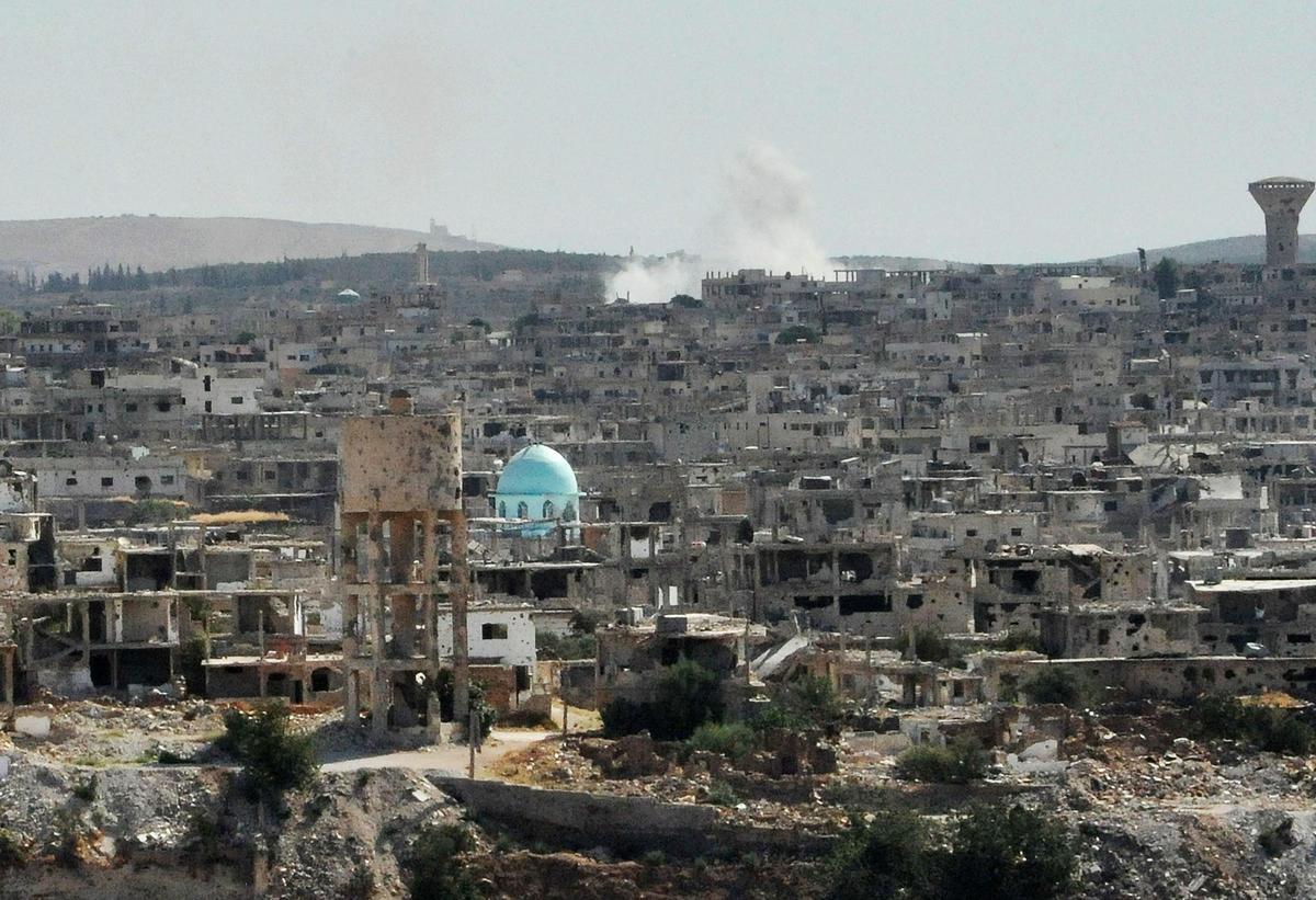 La ciudad de Daraa, en Siria.