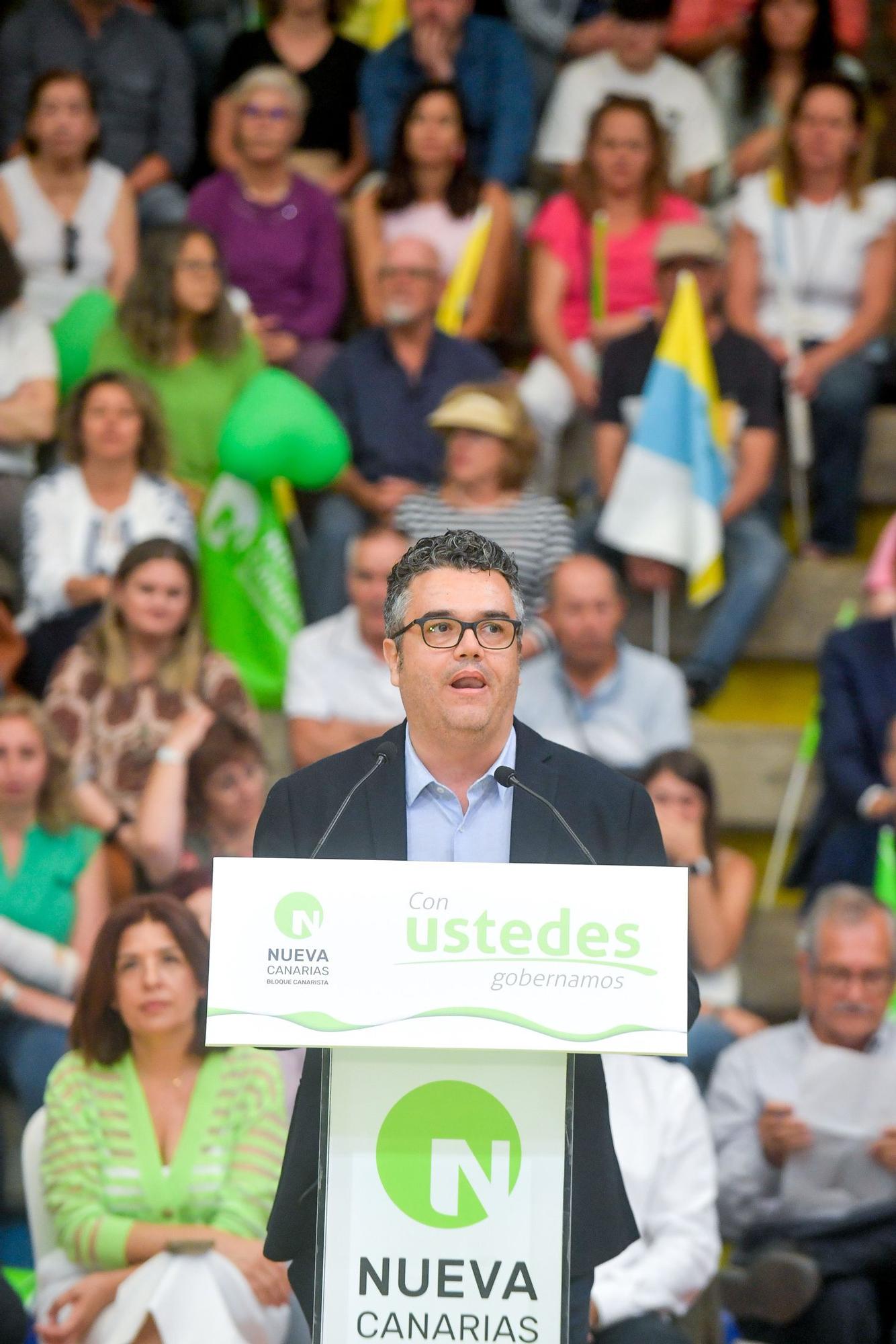 Presentación de candidaturas de Nuevas Canarias a las elecciones del 28M