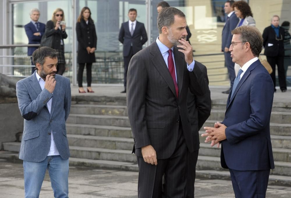 El rey en A Coruña con la Empresa Familiar