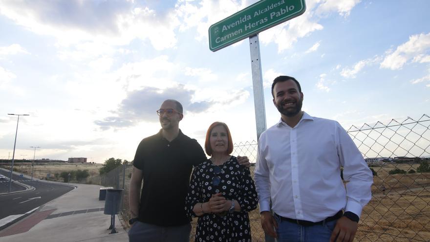 Carmen Heras ya tiene su avenida en Cáceres