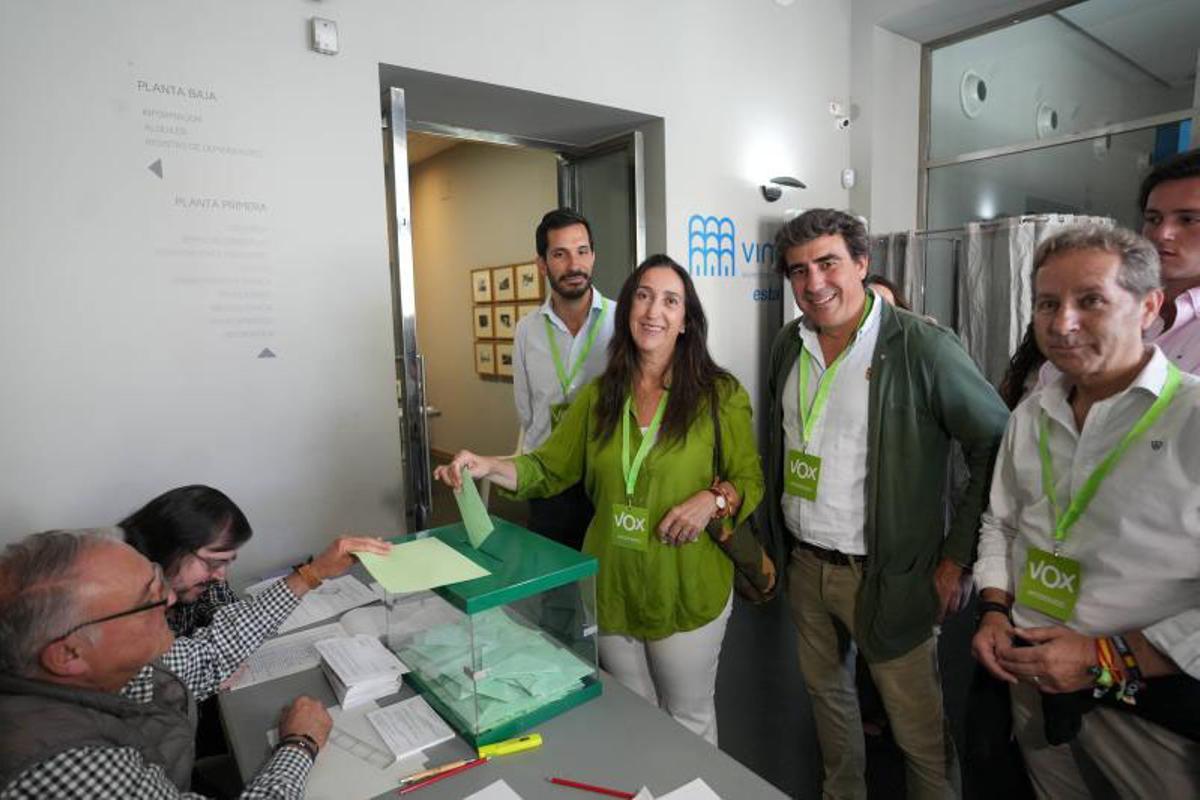 Córdoba capital vota para las elecciones andaluzas