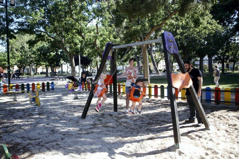 Los parques vuelven a la normalidad