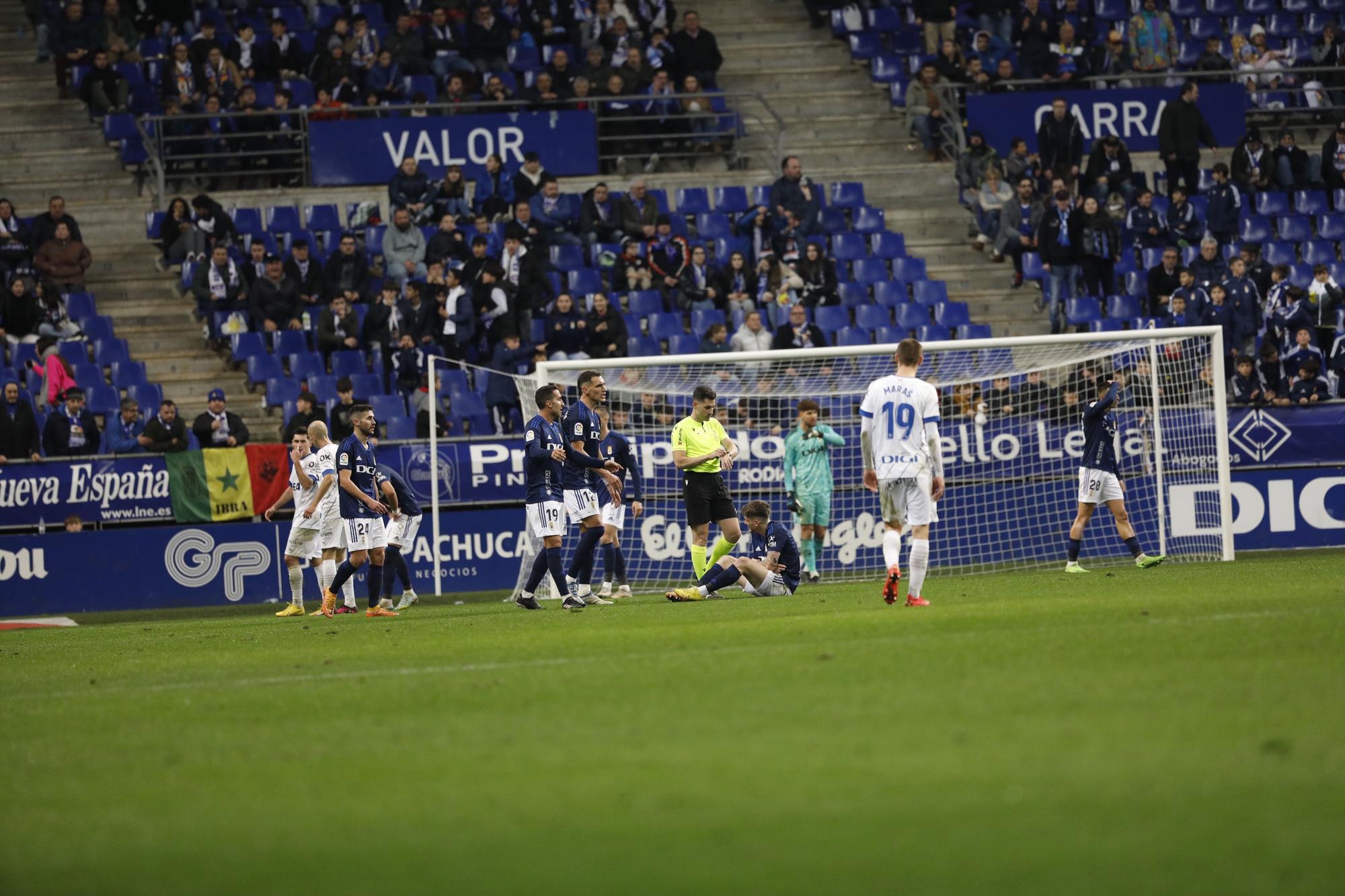 En imágenes: Así fue el Real Oviedo-Alavés disputado en el Tartiere