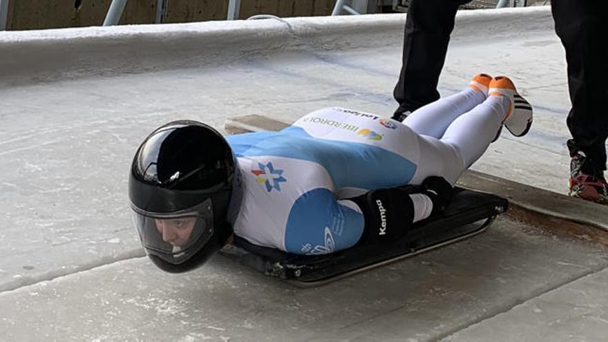 Marta Ferrer, la valenciana que prueba suerte en el skeleton