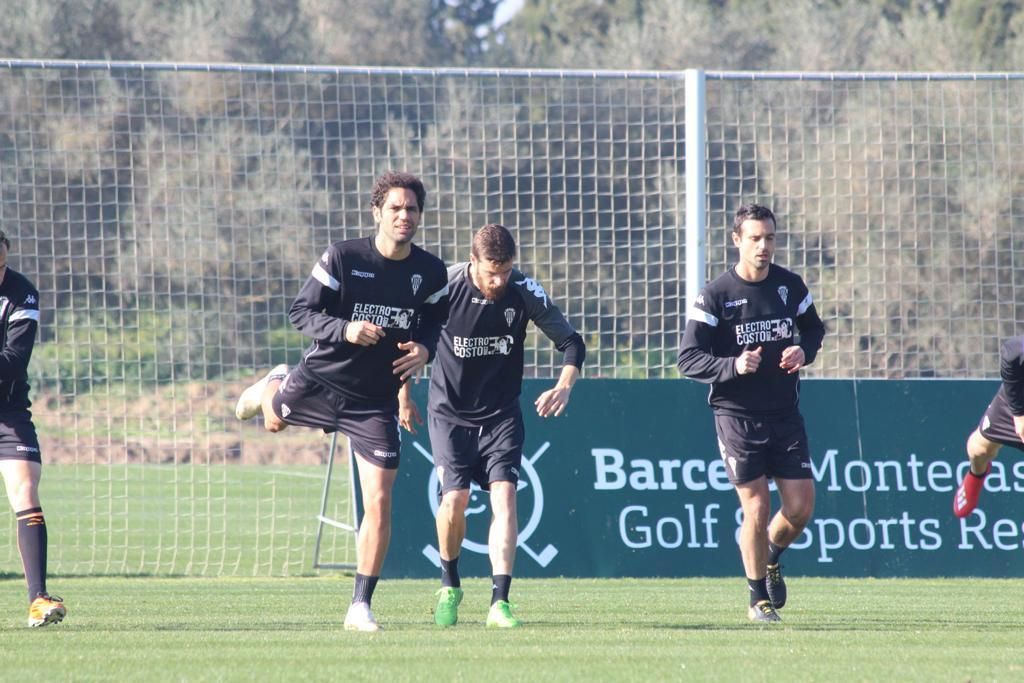 Última sesión de entrenamiento en Montecastillo