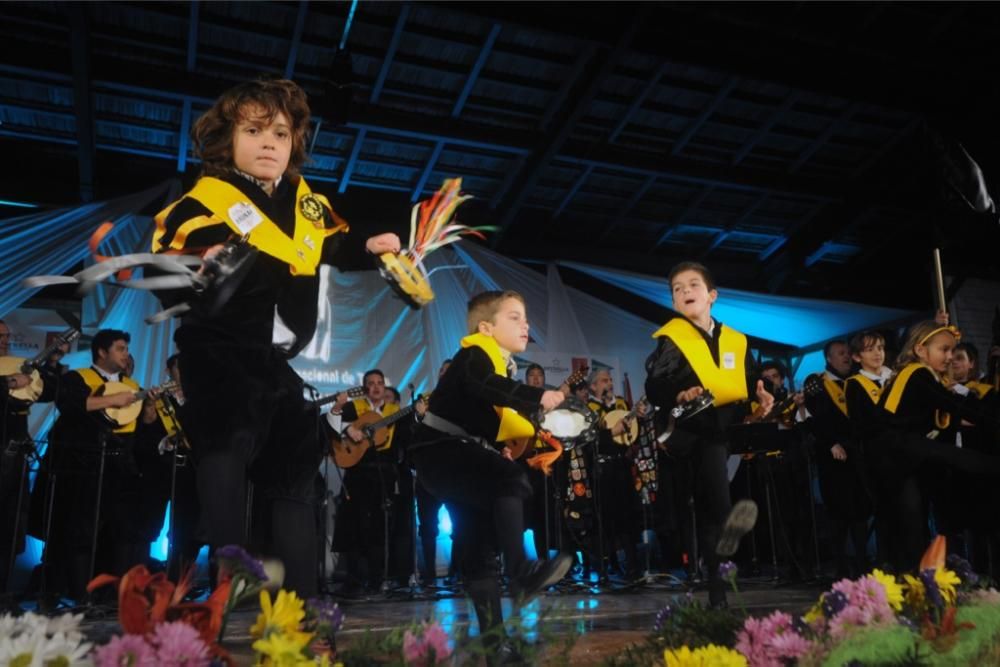 Desfile y certamen de tunas en Murcia