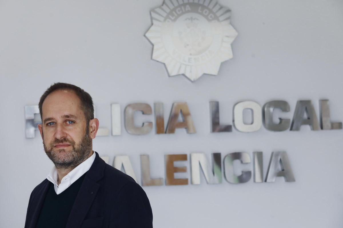 Aarón Cano, en su etapa de concejala de Protección Ciudadana del Ayuntamiento de València