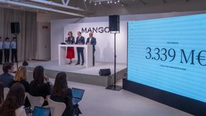Mango va tancar l’any 2024 amb 3.300 milions en vendes i el 27% més de benefici