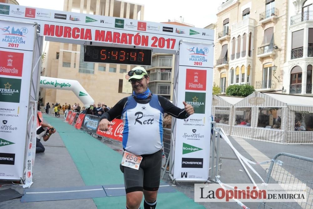 Murcia Maratón. Llegada a meta (1)