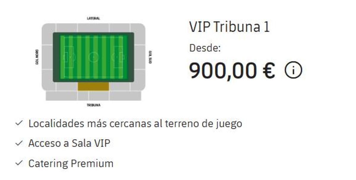 Precio de las entradas VIP para el Barça-Valencia.