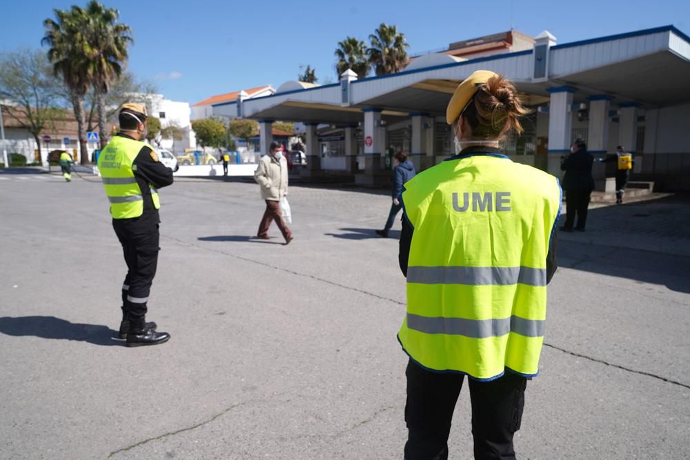 Coronavirus, el Ejército vela por la salud y seguridad en Córdoba