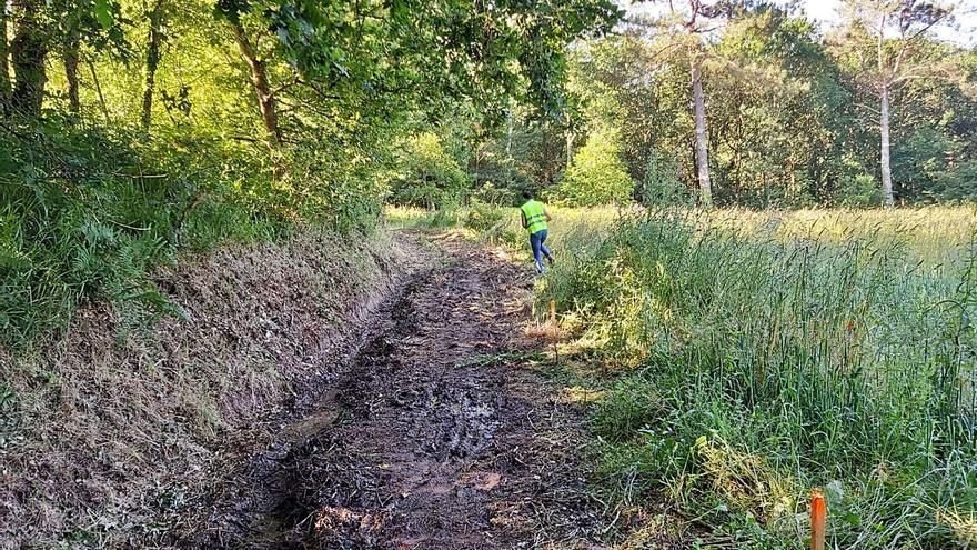 El Gobierno local recupera el camino tradicional de Meixigo al núcleo cambrés