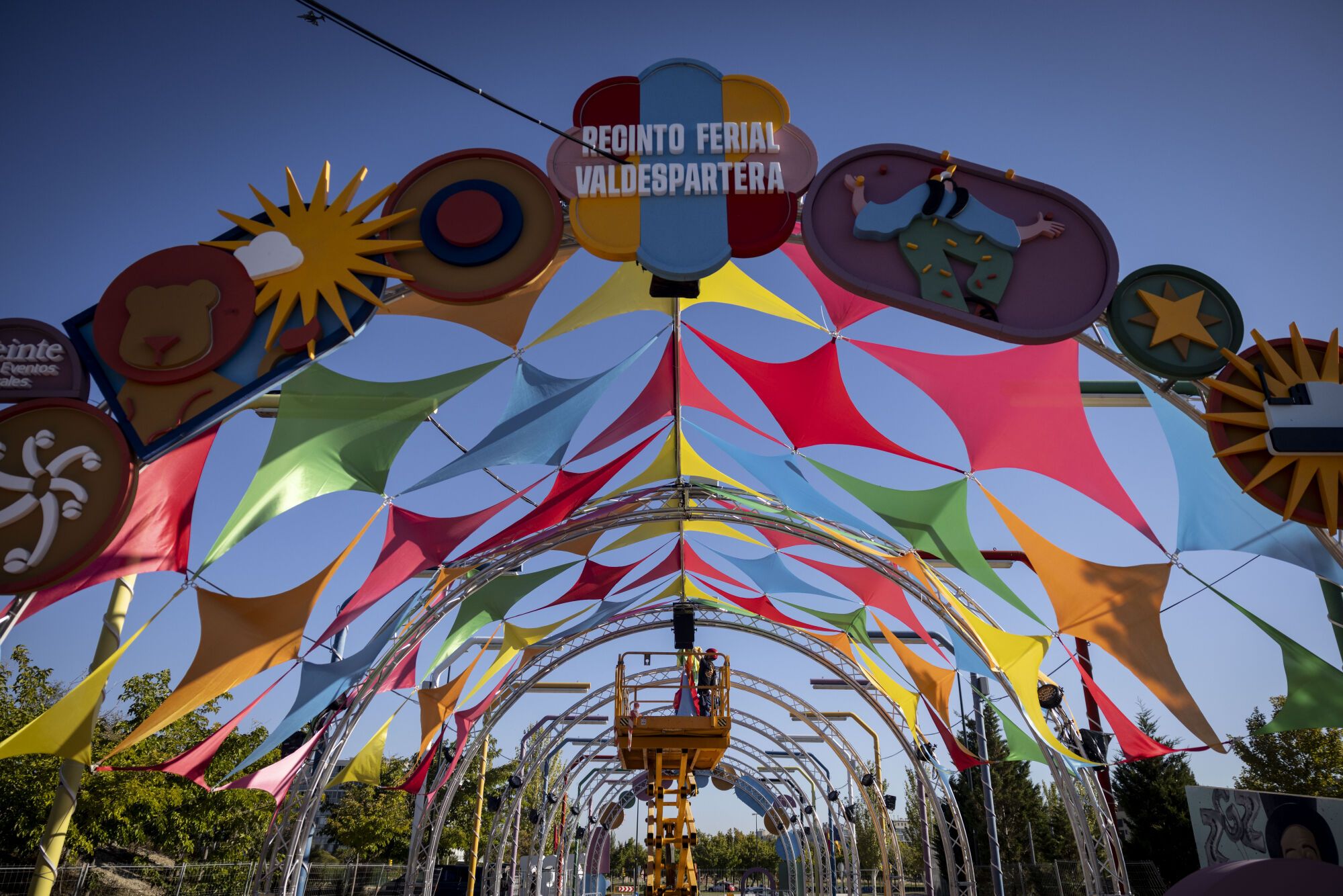 El recinto ferial de Valdespartera ultima detalles para su apertura este viernes