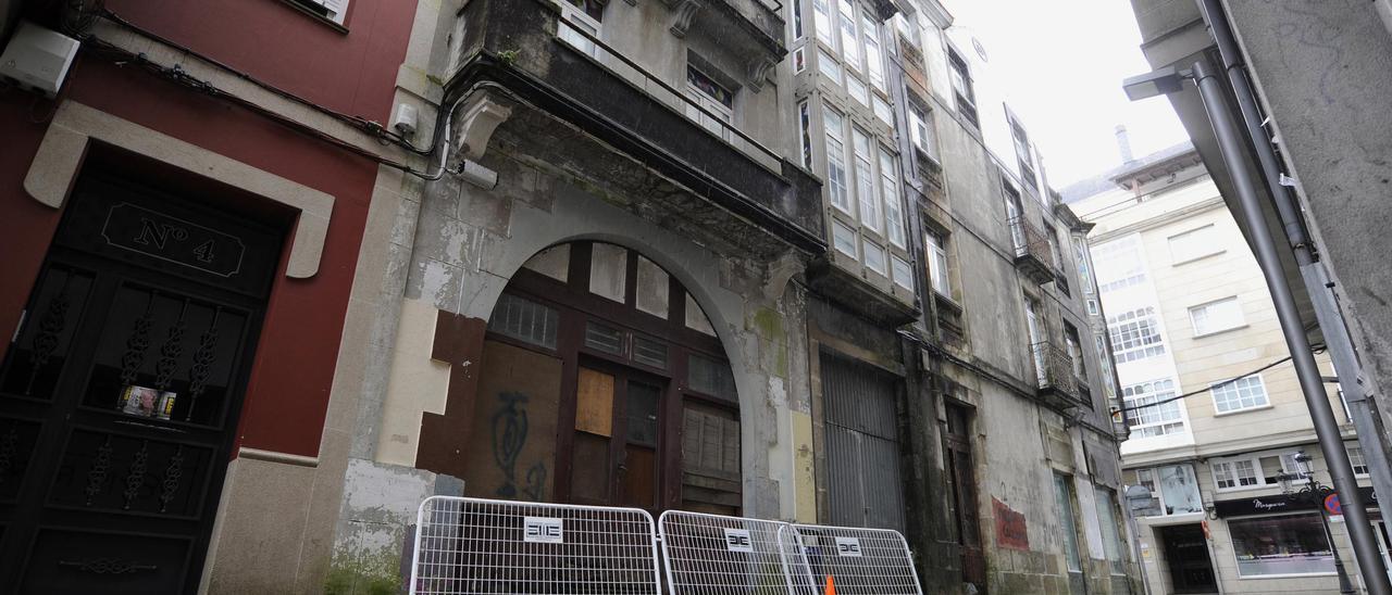 Antiguo edificio en el que se encontraba la Santa Sede, ahora acordonado.