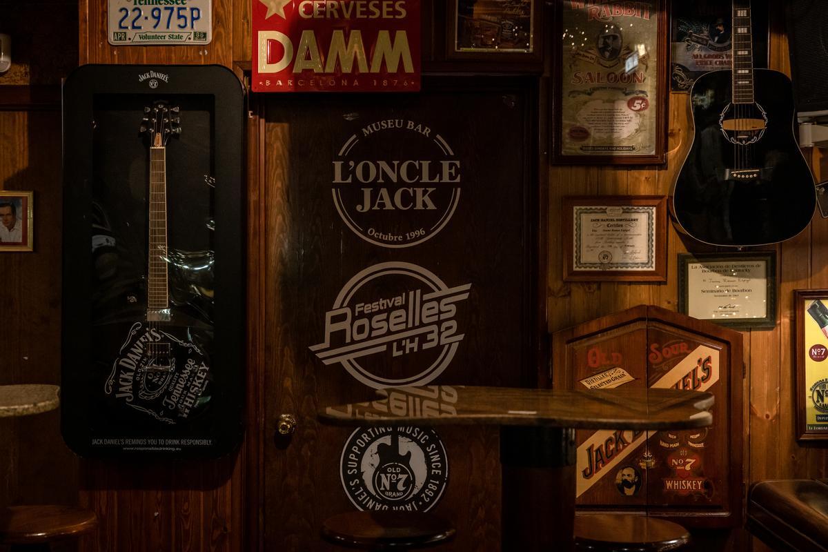 El último año de LOncle Jack, un museo-bar dedicado al Jack Daniels y una emblemática sala de conciertos en LHospitalet.