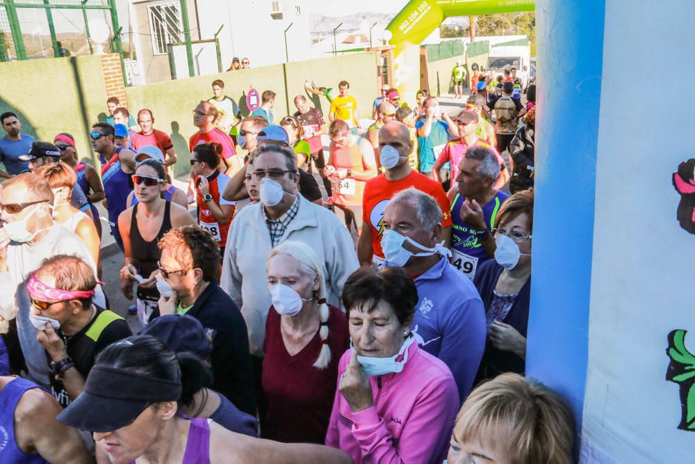 Carrera "OriMuela" y protesta de vecinos de Montep