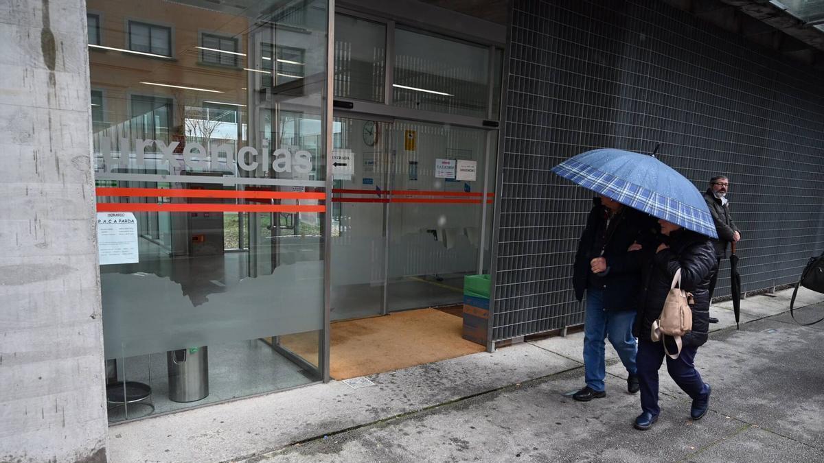 Puerta de acceso al PAC de A Parda.