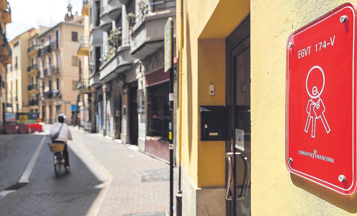 Imagen de archivo de una vivienda turística en València.