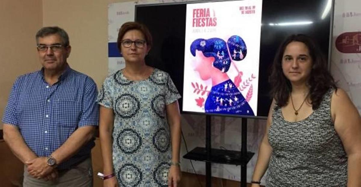 González, Guardiola y Martínez dieron a conocer ayer el balance de la feria de la Vendimia.