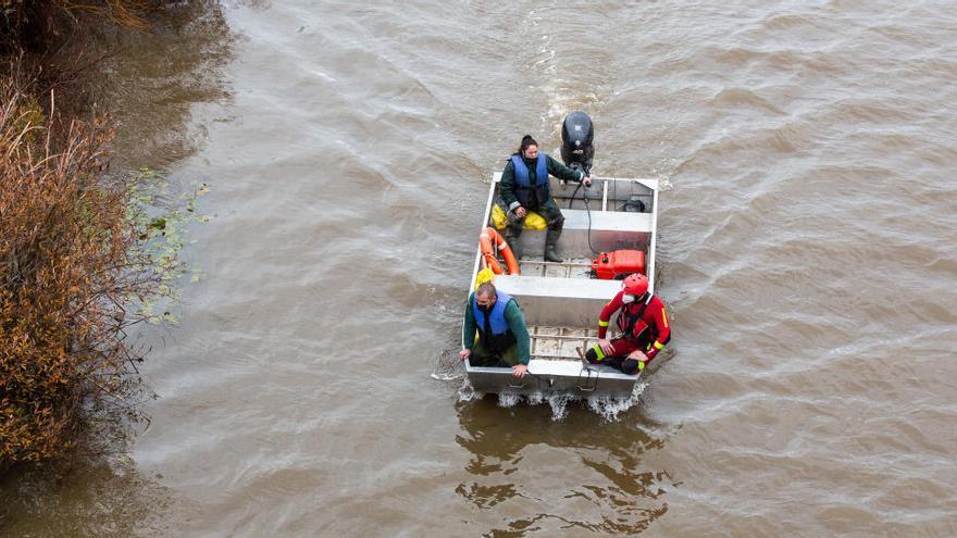 Hallan un tercer cadáver en el río Guadiana.