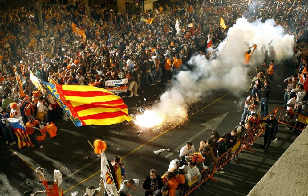 Diez años del último título de Copa del Rey del Valencia CF