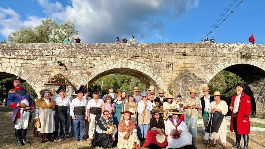 Os labregos de Ponte Ledesma volven eclipsar a Napoleón