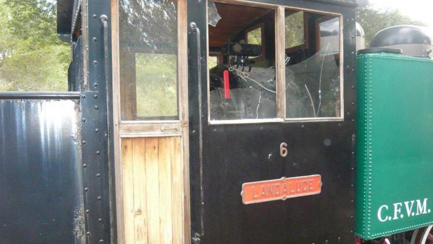 Denuncian nuevos actos vandálicos en el Museo del Ferrocarril de Marratxí
