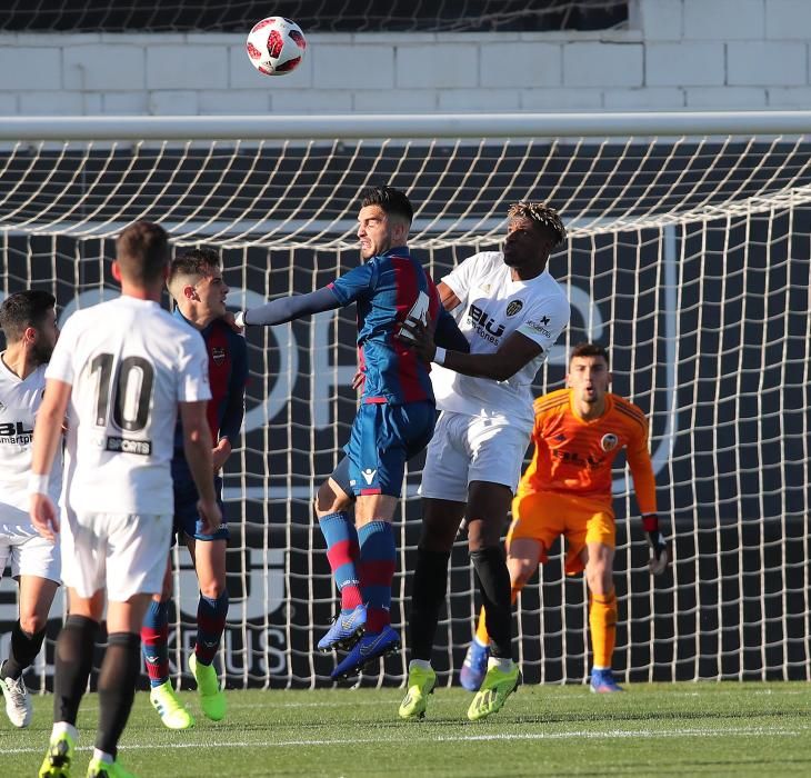 Segunda B: Valencia Mestalla 0-1 Atlético Levante