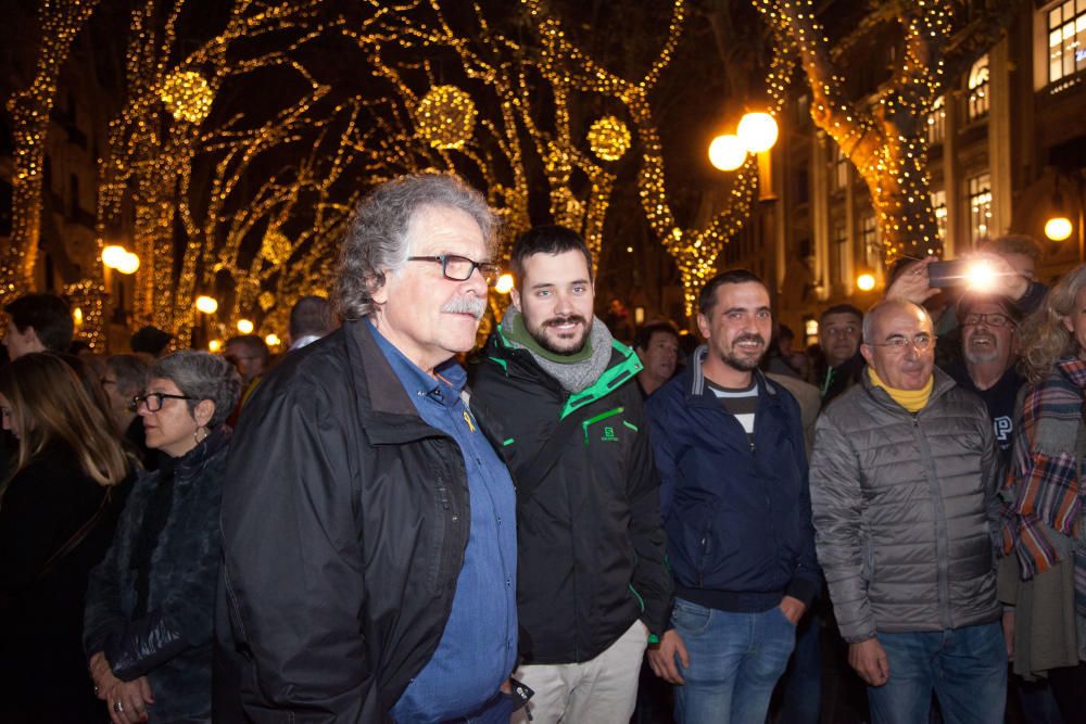 Protest Unabhängigkeit Mallorca