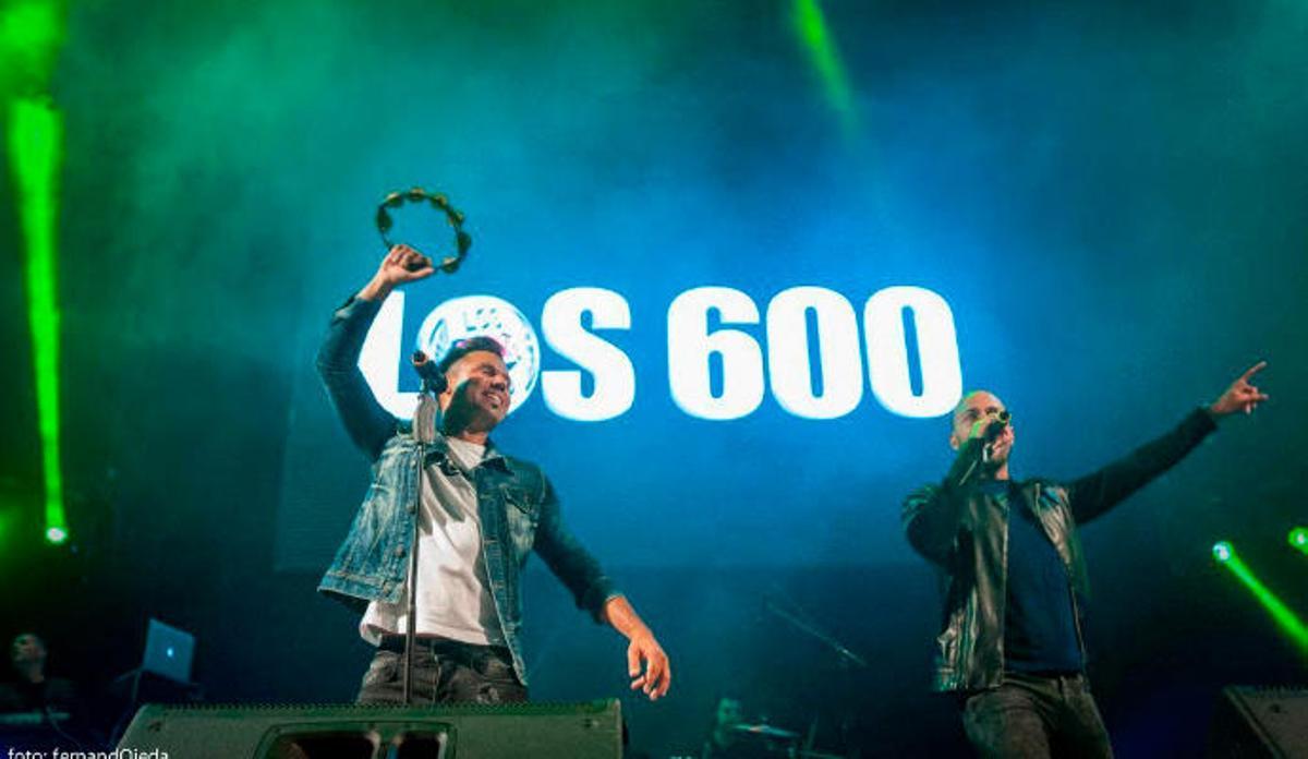 Hoy sábado Noche sabinera y concierto del grupo de versiones Los 600.