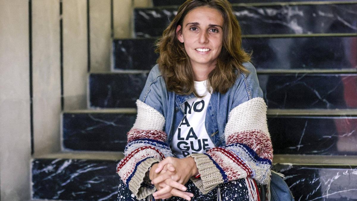 La regidora de Podemos en el Ayuntamiento de Palma, Lucía Muñoz