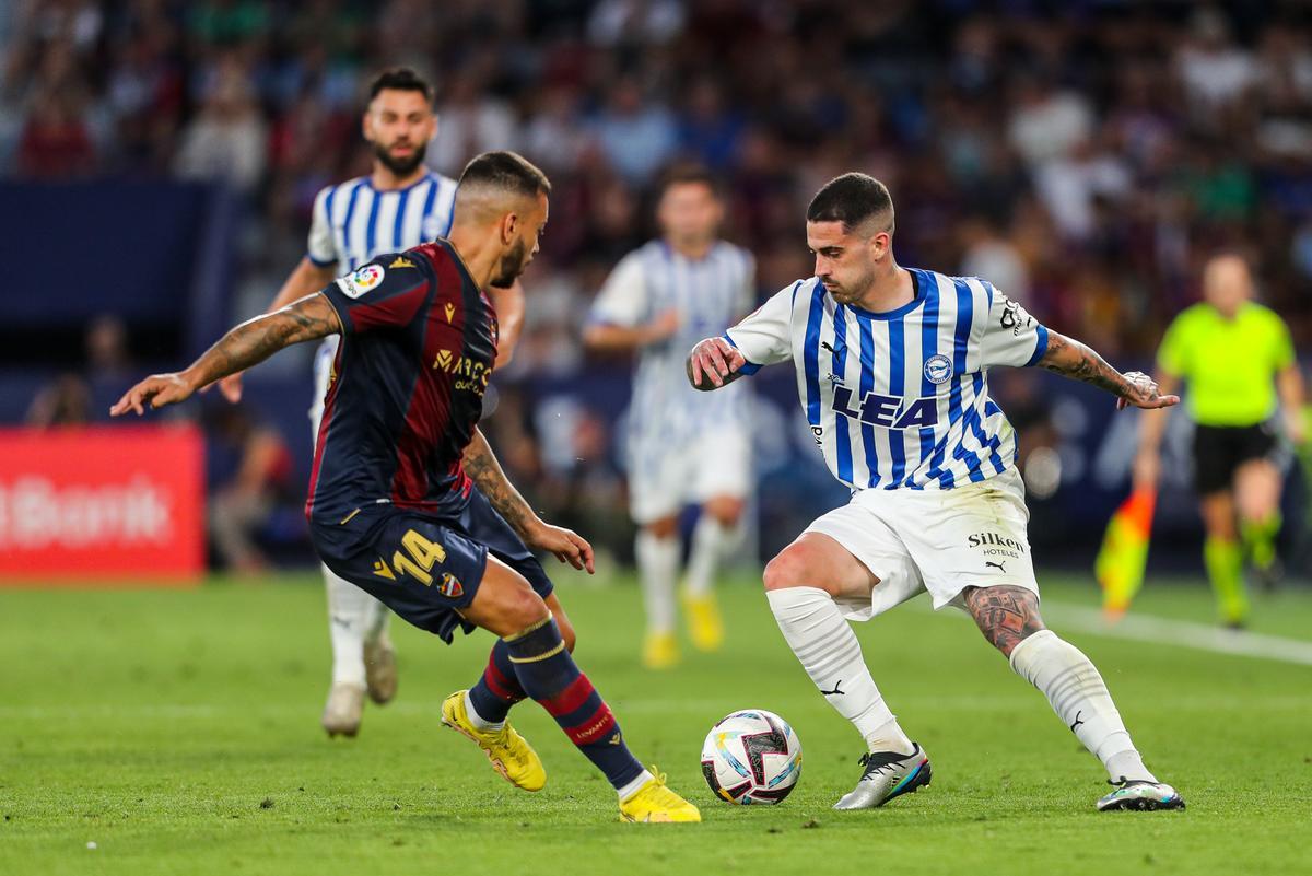 El Alavés celebra la subida a Primera División