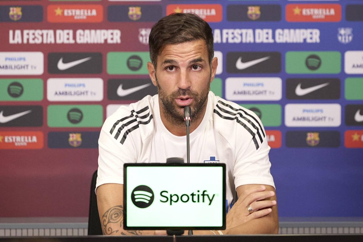 Cesc presenta la seva primera obra com a tècnic Cesc presenta la seva primera obra com a tècnic
