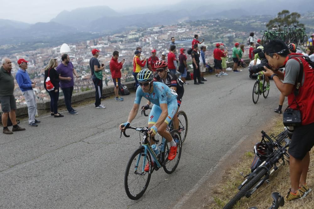 Vuelta Ciclista España, subida al Naranco