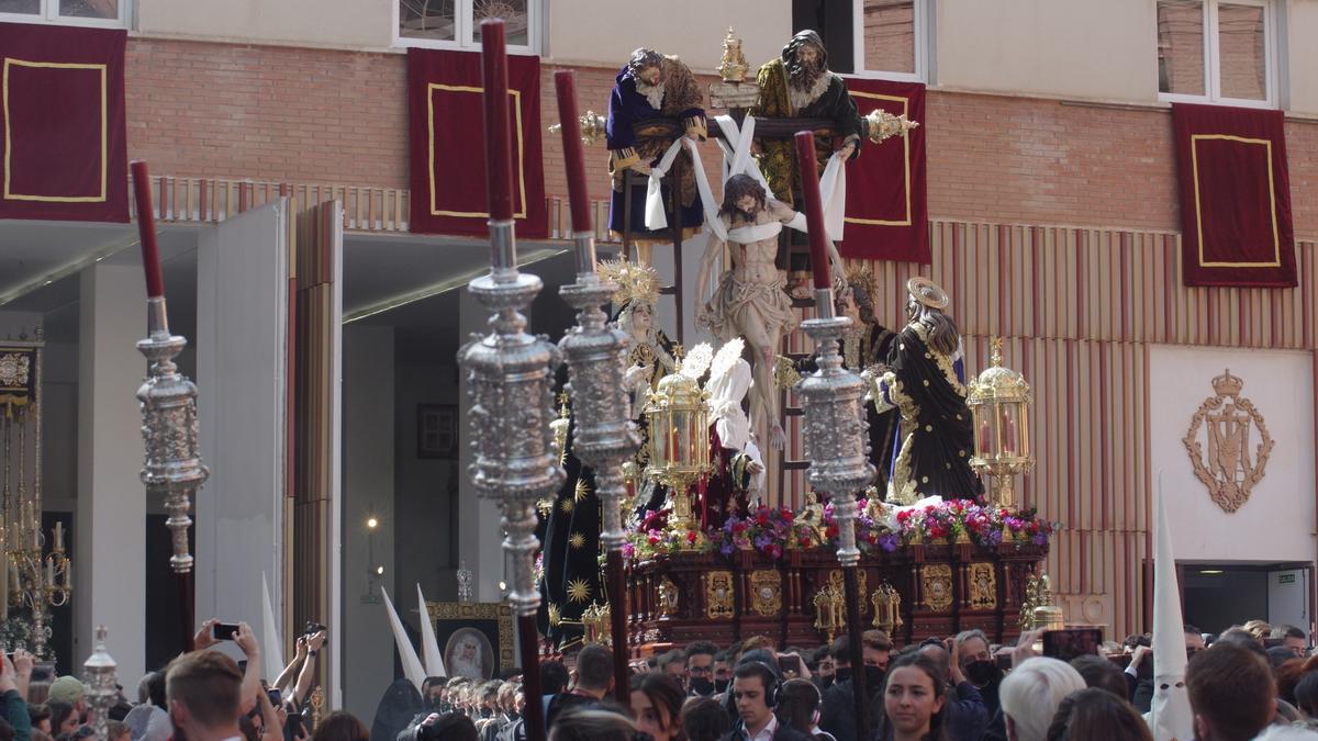 Salida de Descendimiento desde el barrio de La Malagueta este Viernes Santo