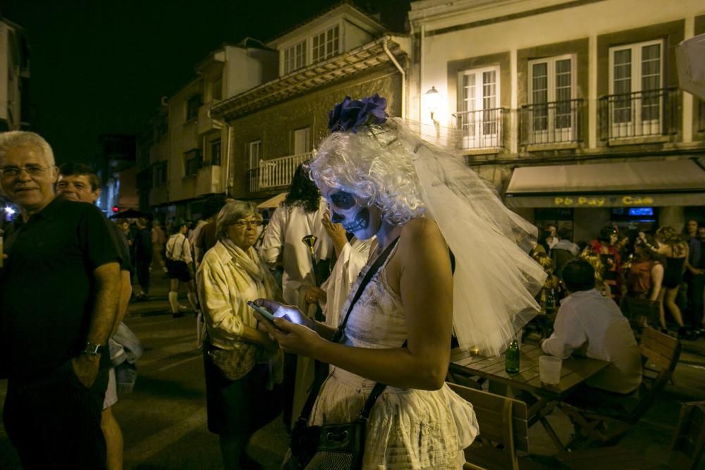 Carnaval de noche en Luanco